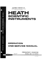 Heathkit SM-110A-Operation - Service Manual 
